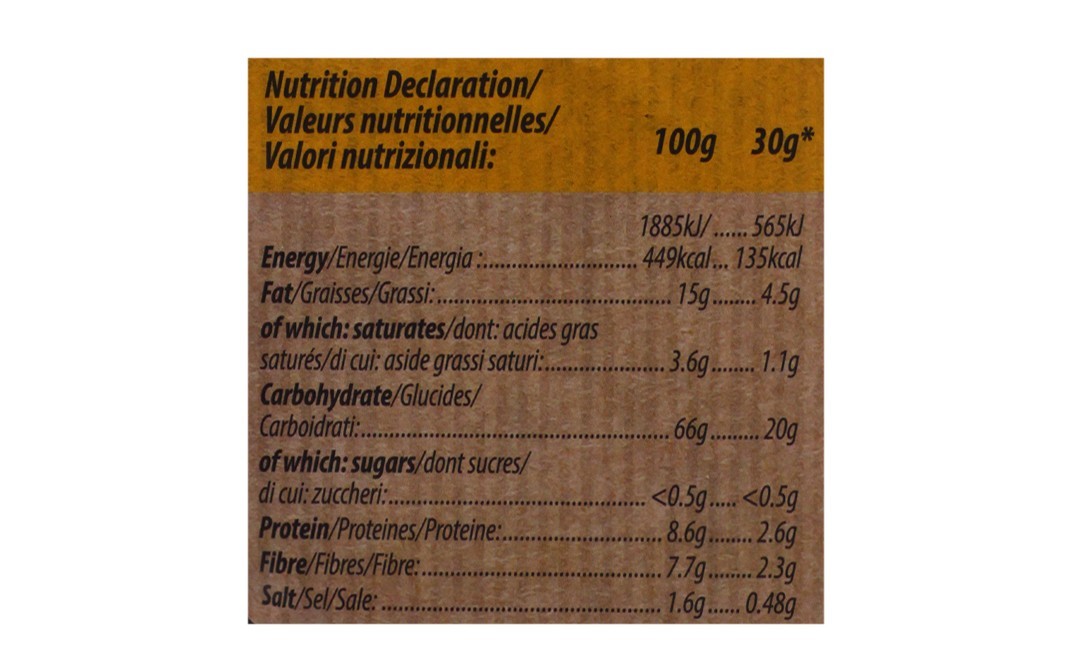 RiceUp Brown Rice Chips with super seeds Millet & Sunflower Seeds   Pack  60 grams